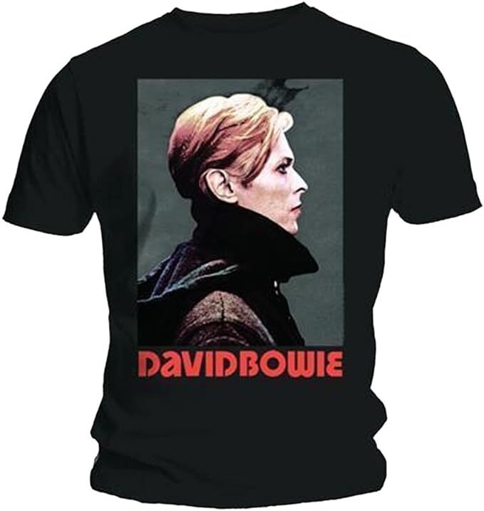 David Bowie Vintage Black/Grey Low Portrait
