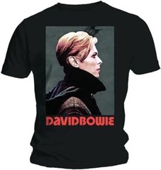 David Bowie Vintage Black/Grey Low Portrait