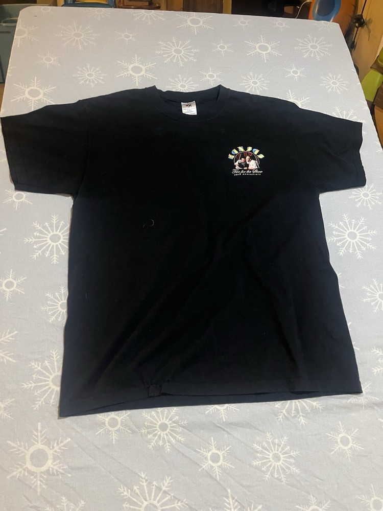 Kansas 30th Anniversary Dust In The Wind Black T Shirt Size Large