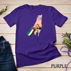 Free Palestine Map Flag Jerusalem_s City Support Gaza Shirt Unisex T-shirt