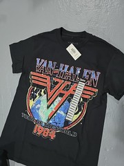 Van Halen Cinderella Alice Chains Pantera T-Shirt Lot 4pc SZ Small (N)