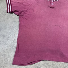 Vtg 90s Sun Faded Blank T-Shirt Medium Red Men Distressed Worn Skate Punk Grunge