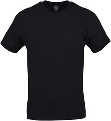 Gildan Men’s Crew T-Shirts, Multipack, Style G1100 X-Large, Black (6-pack)