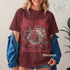 Vintage Style Iron Lung Graphic Tee, Horror Film Merch