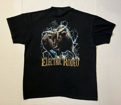 Vtg Brooks & Dunn Electric Rodeo Single Stitch T-Shirt Size XL Double Graphics