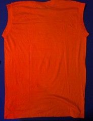VINTAGE 80’S DEADSTOCK U.K. SUBS BAND SHIRT, SLEVELESS SINGLE STITCH PUNK ROCK