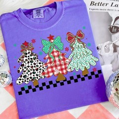 Colorful Christmas Tree Merry Christmas Shirt Christmas Holiday Gift Lovers