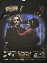 CVLA Beetlejuice Graphic Design Tee Black Size XL