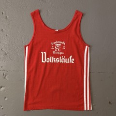 Vintage 1970’s Single Stitch Michigan Champion Running Tank – Medium