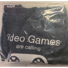 Video Games Are Calling And I Must Go Graphic T-Shirt Gray Men’s 3XL Gamer Tee
