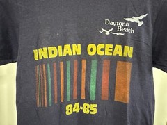 VTG 80s Indian Ocean Daytona Beach Souviner Thin T-Shirt Size M