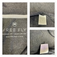 Free Fly Mens Bamboo Flex Henley Long Sleeve Shirt Gray Gorpcore Baselayer M