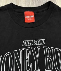 Nelk Boys FULL SEND Money Buys Happiness Shirt Large RARE Collab Limited Run