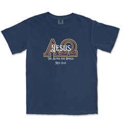 The Alpha and Omega Shirt Christian Shirts for Men Graphic Jesus Shirts For Men