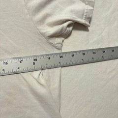 Whitesville Single Stitch Blank Short Sleeve T-Shirt Men’s L White