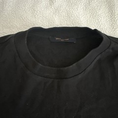 Louis Vuitton Monogram Gradient T-Shirt Black White Size S