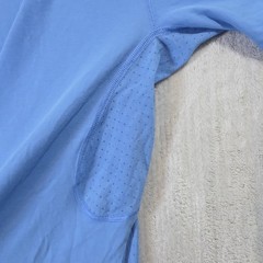Nike trail light blue shirt size L mens DRi-FIT ADV Solar Chase
