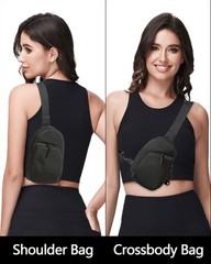 Small Crossbody Bag, Travel Sling Bag Waterproof Chest Purse For Women Men Li…