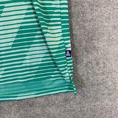 Adidas Shirt Men Medium Green Striped Soccer Tango English Jersey Climate CD8300