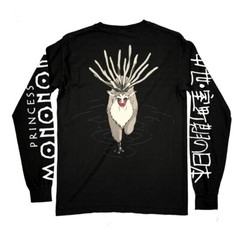 Rucking Fotten Princess Mononoke Forest Gods Long Sleeve Shirt New Sealed XL