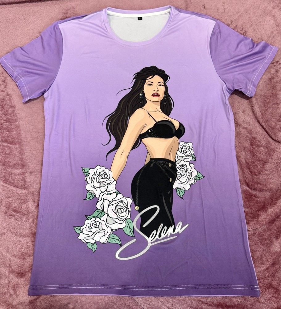 NEW Selena Quintanilla Queen Of Tejano Music T Shirt Sizes XS, S, M, L, XL, 2X