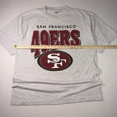 Vintage 1996 SF 49ers NFL Football T Shirt XL USA Made True Fan Single Stitch