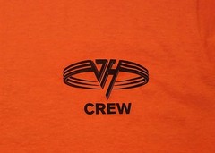 Vintage 90’s Van Halen Crew Concert T-Shirt XL Nice Condition As Pictured