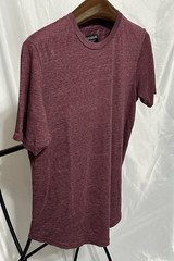 Goodlife Shirt Mens M Pale Mauve Crewneck Curved Hem Tri Blend Soft Casual Tee
