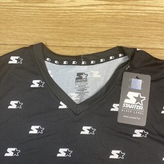Camiseta Para Hombre Franela Manga Corta Playera Con Cuello V Talla M Starter