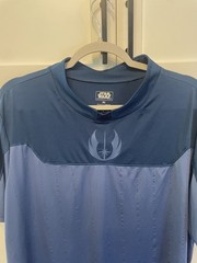 Star Wars Galaxy’s Edge Jedi Order Training Shirt XL Blue, Cosplay Stretch