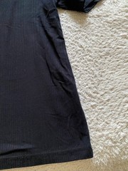 Claiborne Men Short Sleeve Crew Neck T-Shirt Black Size L