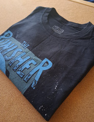 Marvel The Punisher Diner Graphic T-Shirt Men’s Size M Bold Fan Streetwear