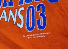 Syracuse Orangeman 2003 NCAA Championship Ring Mens 2XL Vintage T Shirt