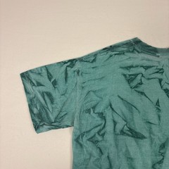 Green Tie Dye T Shirt Mens XL Grunge Distressed Blank Vintage Style Festival Tee