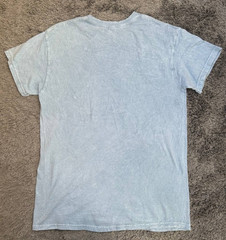 Ford Bronco Free-Wheelin Graphic T-Shirt Medium Blue Acid Wash Vintage Style