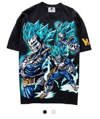 Warren Lotas X Dragon Ball Z Dbz Super Sayian God Vegeta T Shirt Large New