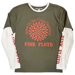Pink Floyd – Shine On – Green & White Layered Longsleeve t-shirt