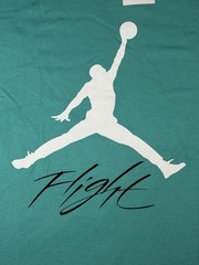 Air Jordan Jumpman Flight Short Sleeve Teal T-shirt AO0664-392 Men’s Size XXL