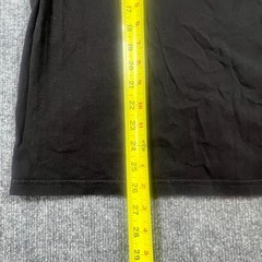 Puma T Shirt Men Large Black Cotton Logo Print Crew Neck Straight Hem Streetwear