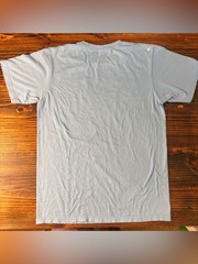 HippyTree Organic Cotton T-Shirt Mens Medium Blue Tree Forest Graphic Nature Tee