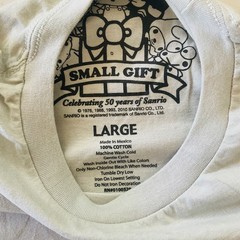 Sanrio 50th Anniversary Pop-Up Shop Men’s T-Shirt Large Rare Mighty Fine