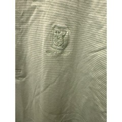 Peter Millar Men’s Striped Polo Shirt – Blue & White – Size Small