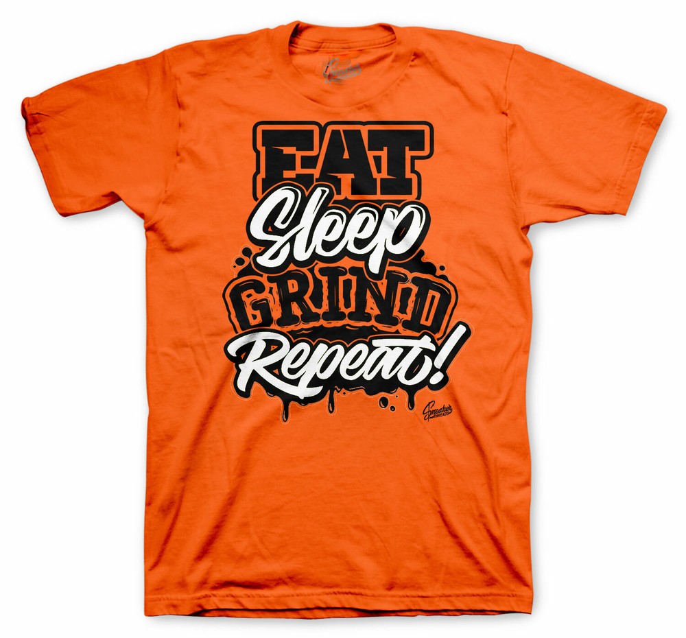 Shirt Match Jordan 1 Electro Orange Shoes – Daily Routine Tee