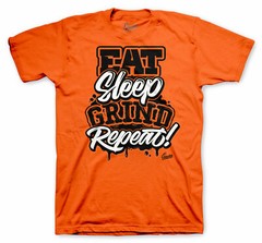 Shirt Match Jordan 1 Electro Orange Shoes – Daily Routine Tee