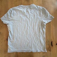 INC Men’s Moto Detail Split-Neck T-Shirt, Zipper Pocket XL