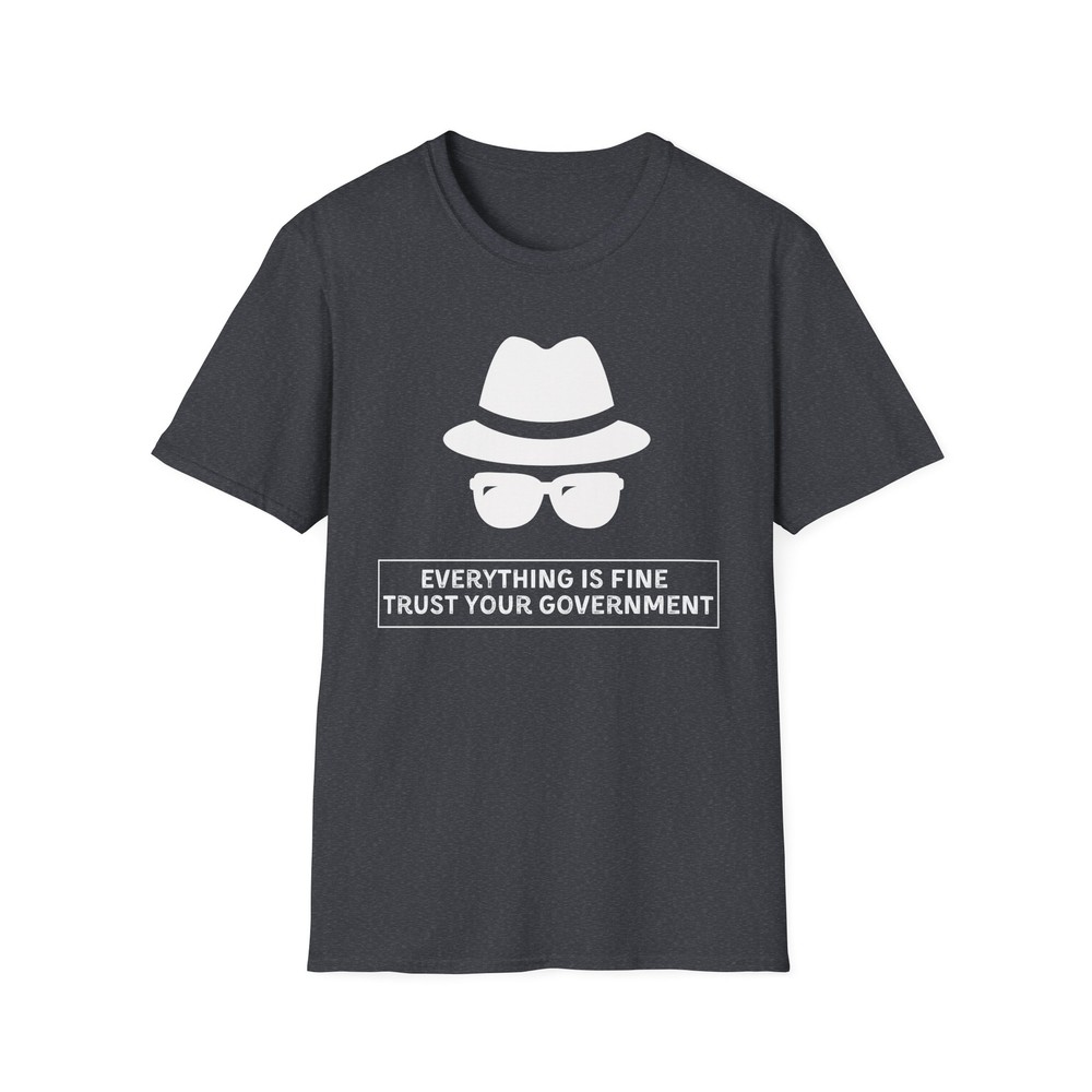 Funny Conspiracy Theory T-Shirt, Unisex Casual Tee, Perfect Gift, Everyday Wear,
