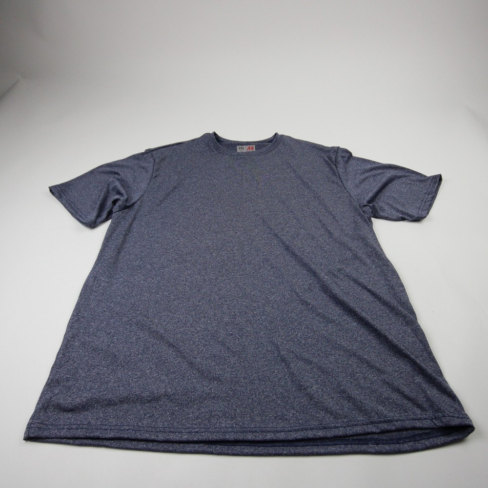A4 Short Sleeve Shirt Men’s Navy New without Tags XXL