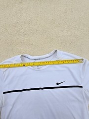 Nike Miler Dri-FIT UV White Stripe L Men’s Running Tee