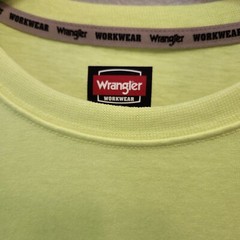 Wrangler Workwear Safety T-Shirt Men’s 3X-Large Pen Pocket High-Viz Yellow *NEW*