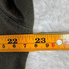 Pierre Cardin Mock Neck Shirt Mens L Olive Green Long Sleeve Sustainable Cotton